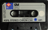 Compact Cassette: AGFA  - Stereochrom 90