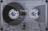 Compact Cassette: Taiyo Yuden Thats - OW-1 60