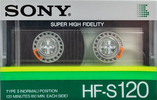 Compact Cassette: Sony  - HF-S 120