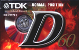 Compact Cassette: TDK  - D 60