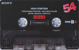 Compact Cassette: Sony  - CDix II 54