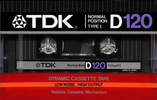 Compact Cassette: TDK  - D 120