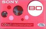 Compact Cassette: Sony  - CDix I 80