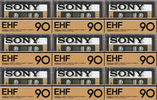 Compact Cassette: Sony  - EHF 90