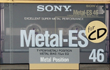 Compact Cassette: Sony  - Metal-ES 46