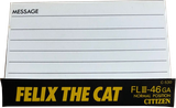 Compact Cassette Citizen Felix The Cat 46 "FLIII-46GA" Type I Normal 1988 Japan