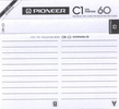 Compact Cassette:  Pioneer - C1 60