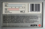 Compact Cassette: AGFA  - F-DX I S 60