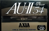 Compact Cassette: FUJI AXIA - AU-II 54