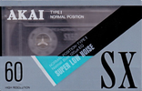 Compact Cassette: Mitsubishi Akai - SX 60