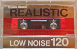 Compact Cassette: Realistic Radio Shack - Realistic 120