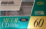 Compact Cassette: Maxell / Hitachi Maxell - Metal UD 60