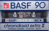 Compact Cassette: BASF  - Chromdioxid Extra II 90