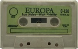 Compact Cassette Europa 120 Type I Normal USA