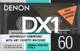 Compact Cassette: Nippon Columbia / Denon Denon - DX1 60