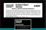 Compact Cassette: Maxell / Hitachi Maxell - Instant Start Series 60