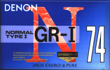 Compact Cassette: Nippon Columbia / Denon Denon - GR-I U 74