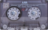 Compact Cassette: FUJI AXIA - A1 10