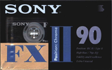 Compact Cassette: Sony  - FX II 90