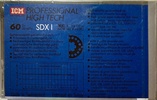 Compact Cassette: ICM  - SDX I 60