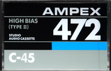 Compact Cassette:  Ampex - 472 45