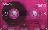 Compact Cassette: Nippon Columbia / Denon Denon - Red 120