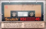 Compact Cassette Scotch XS I 46 Type I Normal 1982 Brazil