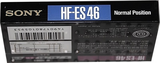 Compact Cassette: Sony  - HF-ES 46