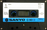 Compact Cassette: Unknown Sanyo -  90