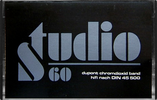 Compact Cassette: Unknown Studio 60 -  60