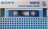 Compact Cassette Sony SOM 15 Computer Cassette 1983 Japan