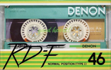 Compact Cassette: Nippon Columbia / Denon Denon - RD-F 46