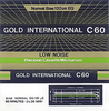 Compact Cassette:  Gold International -  60