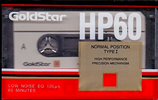 Compact Cassette: GoldStar / LG Goldstar - HP 60