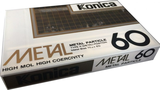 Compact Cassette:  Konica - Metal 60