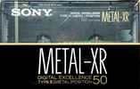 Compact Cassette: Sony  - Metal XR 50