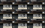 Compact Cassette: Sony  - Metal-XR 100