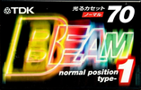 Compact Cassette: TDK  - Beam 1 70