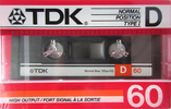 Compact Cassette: TDK  - D 60