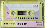 Compact Cassette: Nippon Columbia / Denon Denon - DX1 Pastel Live 50