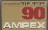 Compact Cassette:  Ampex - Plus Series 90