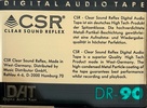 Digital Audio Tape CSR 90 Type IV Metal Germany