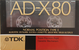 Compact Cassette: TDK  - AD-X 80