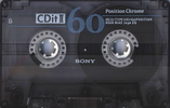 Compact Cassette: Sony  - CDit II 60