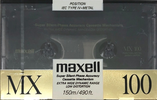 Compact Cassette: Maxell / Hitachi Maxell - MX 100