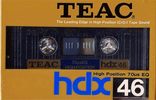 Compact Cassette: Taiyo Yuden Teac - HDX 46