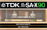 Compact Cassette: TDK  - SA-X 90