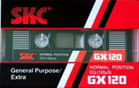 Compact Cassette: Sunkyong Magnetic Limited (SKM) SKC - GX 120