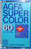 Compact Cassette: AGFA  - SUPER COLOR 60