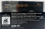 Compact Cassette: Sony  - CD-IT 74